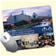 1/4 Heavy Duty Base + OriginL Fabric Surface Mouse Pad, 1/4 x 8 x 9 1/2