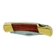 Small Rosewood Pocket Knife - Gold