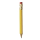 Round Golf Pencil with Erasers