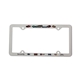Thin Panel License Plate Frame, Full Color Digital