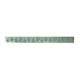 Handprint Background Rulers - Clear Lacquer Finish