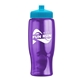Garyline(R) Poly - pure - 27 oz Transparent Bottle with Push pull lid