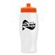 Garyline(R) Poly - pure - 27 oz Transparent Bottle with Push pull lid