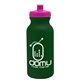 20 oz The Omni Color Bike Bottle with Push Pull Lid