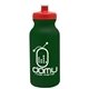 20 oz The Omni Color Bike Bottle with Push Pull Lid