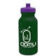 20 oz The Omni Color Bike Bottle with Push Pull Lid