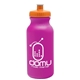 20 oz The Omni Color Bike Bottle with Push Pull Lid
