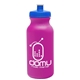 20 oz The Omni Color Bike Bottle with Push Pull Lid