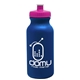 20 oz The Omni Color Bike Bottle with Push Pull Lid
