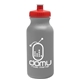 20 oz The Omni Color Bike Bottle with Push Pull Lid