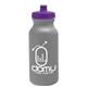 20 oz The Omni Color Bike Bottle with Push Pull Lid