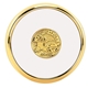 JAFFA(R) Round Brass Coaster