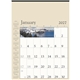 Triumph(R) Calendars Decorator Memo (Tan) Calendar