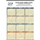 Time Management Span - A - Year (Non - Laminated)