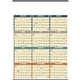 Time Management Span - A - Year (Non - Laminated)