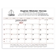 Triumph(R) Calendars Red Black Desk Pad