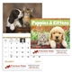 Good Value(TM) Puppies Kittens - Stapled Calendar