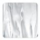 Square Sticker Round Corners 3 x 3 Chrome Poly Permanent Adhesive Back Screen