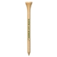 Promotional Birch Wood 3-1/4 Customizable Golf Tees