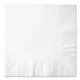 White 3- Ply Beverage Napkins, Coin Edge Embossed