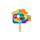 House Coupon Hand Fan - Paper Products