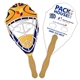 Hockey Mask Hand Fan Full Color (2 Sides) - Paper Products
