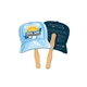 Baseball Cap Recycled Hand Fan - Paper Products