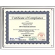 Magnetic Certificate Holder - Clear on Clear - 8 1/2 x 11 Insert