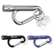 CHIRON LIGHT Metal Carabiner Flashlight with Split Ring Attachment