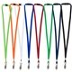 OWEN 3/8 Blank Lanyard with Breakaway Safety Release Attachment - Bulldog Clip
