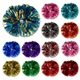 2- Color Mix Metallic Show Pom - 4