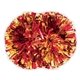 2- Color Mix Metallic Show Pom - 5