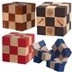 Wooden Elastic Cube Puzzle