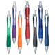 Rio Ballpoint Pen With Contoured Rubber Grip