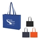 Non - Woven Shopper Tote Bag With Hook And Loop Closure