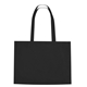 Non - Woven Shopper Tote Bag With Hook And Loop Closure