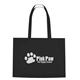 Non - Woven Shopper Tote Bag With Hook And Loop Closure