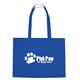 Non - Woven Shopper Tote Bag With Hook And Loop Closure