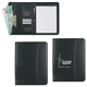 Leather Look Zippered Portfolio With Calculator