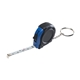 Rubber Tape Measure Key Tag With Laminated Label