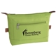 Microfiber Multi Color Zippin Cosmetic Bag 8 X 6.25