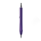 Blackpen Click - Action Purple Matte Ballpoint Pen w / Triangular Grip, Chrome Points