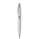 Blackpen Brass Twist - Action Ballpoint Pen w / Silver Finish, Chrome Points