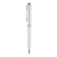 Blackpen Brass Twist - Action Ballpoint Pen w / Chrome Finish, Diamond Cut Ring, Chrome Points