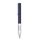 Blackpen Twist - Action Ballpoint Brass Pen w / Blue Lacquer and Triangular Metal Grip
