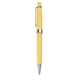 Blackpen Twist - Action Aluminum Ballpoint Pen in Matte Yellow w / Chrome Points