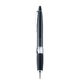 Blackpen Twist - Action Ballpoint Pen w / Black Lacquer, Comfort Grip, Chrome Points
