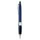 Blackpen Twist - Action Ballpoint Pen w / Blue Lacquer, Comfort Grip, Chrome Points