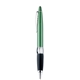 Blackpen Twist - Action Ballpoint Pen w / Green Lacquer, Comfort Grip, Chrome Points