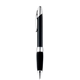 Blackpen Twist - Action Ballpoint Pen w / Black Lacquer, Comfort Grip, Chrome Points